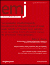 Emergency Medicine Journal: 28 (9)