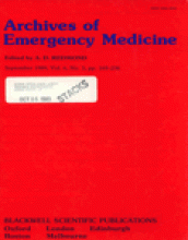 Archives of Emergency Medicine: 6 (3)